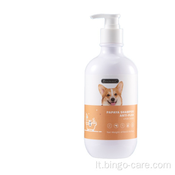 Papaya Anti Fleas Ticks Dogs šuniukų šampūnas